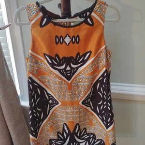 Women’s JADE Melody Tam Brand Orange dress sz S